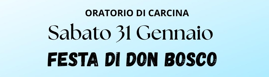 Don Bosco a Carcina